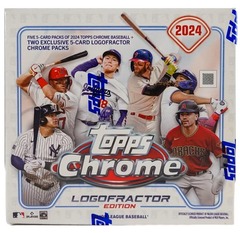 2024 Topps Chrome Logofractor MLB Baseball Box